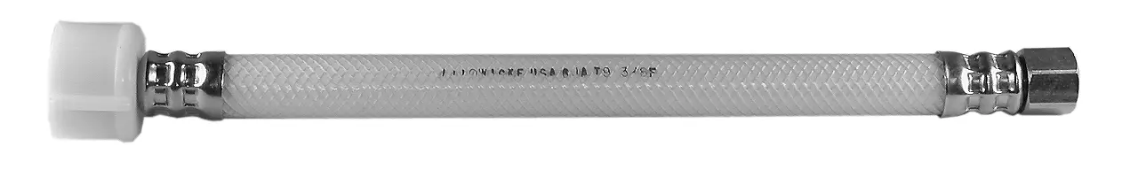 Vinyl Flexible Supply, 3/8" Flare X 7/8" Ballcock X 9"