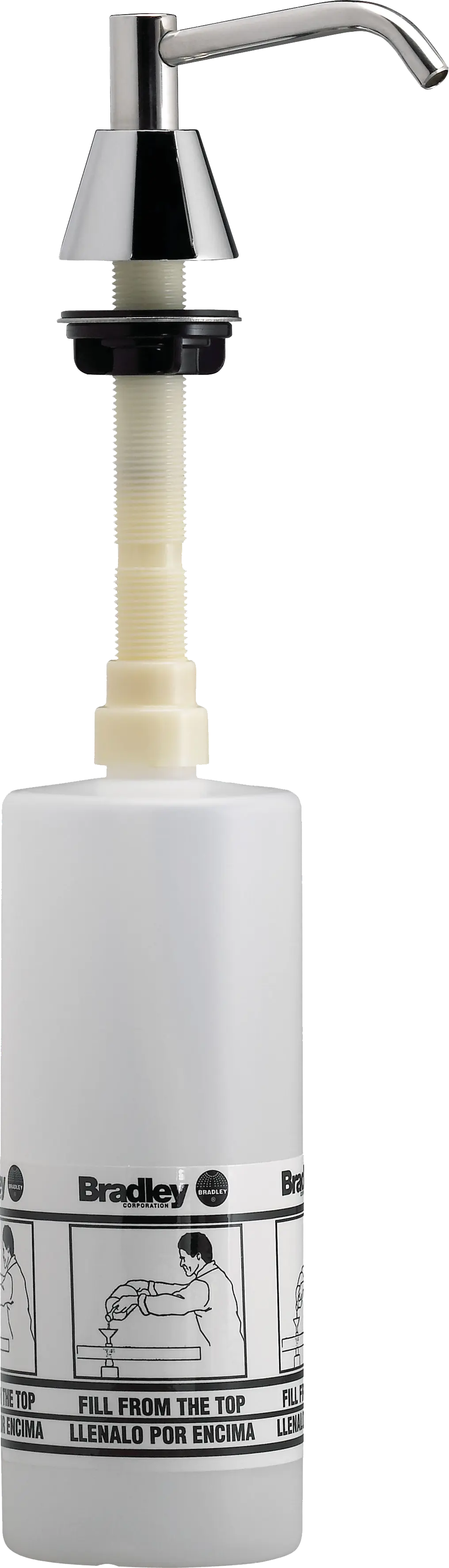 Bradley Lavatory Mounted Liquid Soap Dispenser