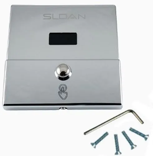 Sloan Chrome Plated Royal® ES-S Electronic Sensor Plate Assembly 24V, EL-595-A