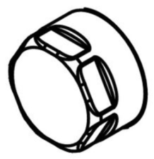Kohler 3/4" Stop Cover
