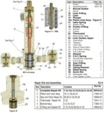 Lawler Complete Repair Kit For 802 Series Valves