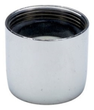 Zurn AquaSpec® 2.2 GPM Pressure-Compensating Faucet Aerator, Chrome-Plated, 3/4"-27 Female