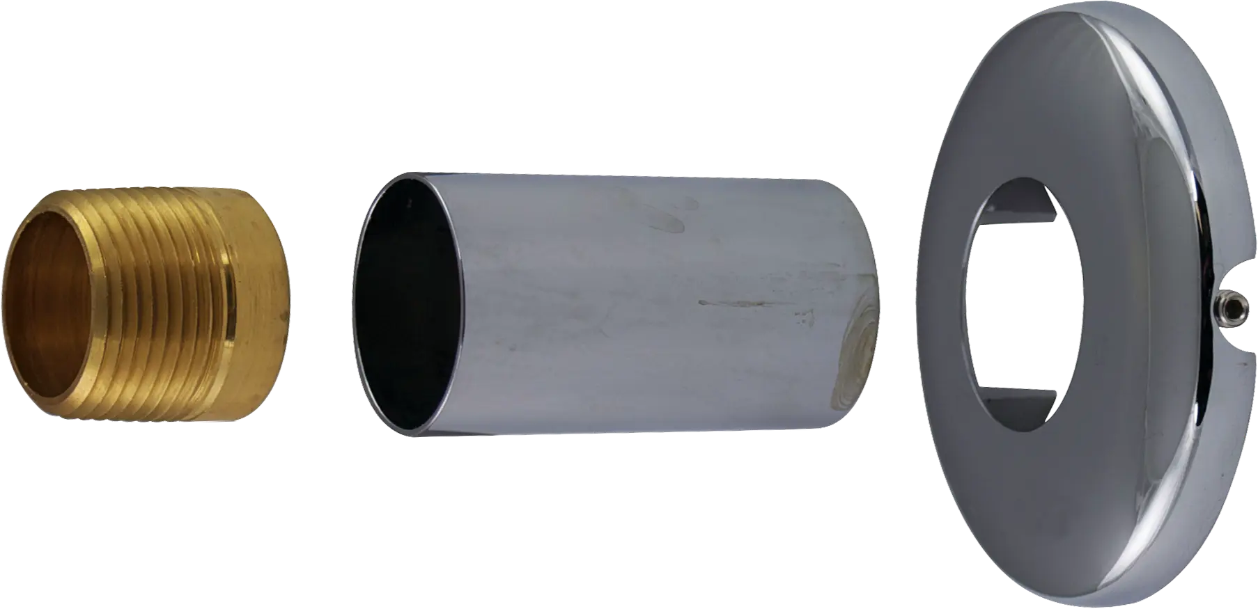 Sloan 3/4" Sweat Solder Kit, Stamped Wall Flange H-536-AS