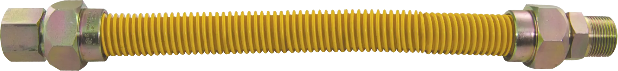 Gas Connector, 3/4" x 24" Yellow