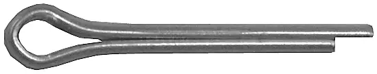 Extended Prong Zinc Plated Steel Cotter Pin, 3/32" x 3/4"