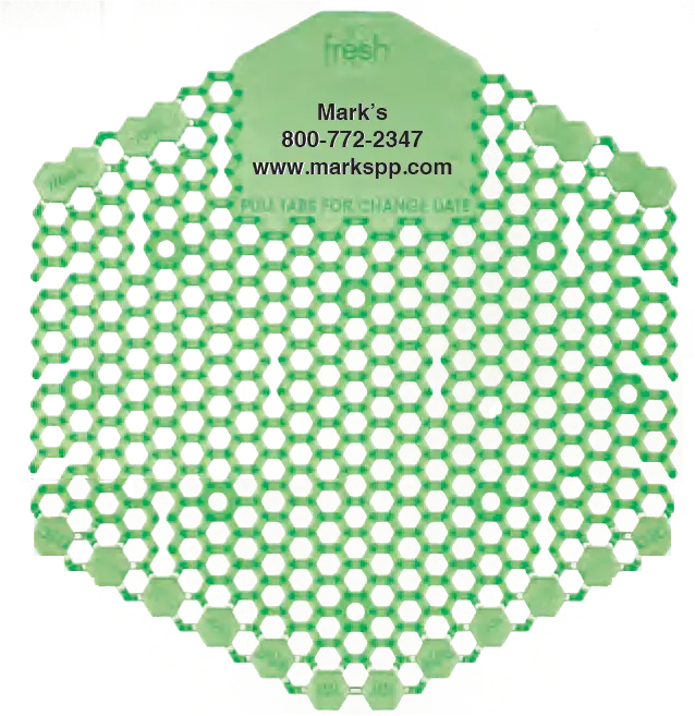 Mark's Urinal Screen Box Of 10 Cucumber Melon Fragrance