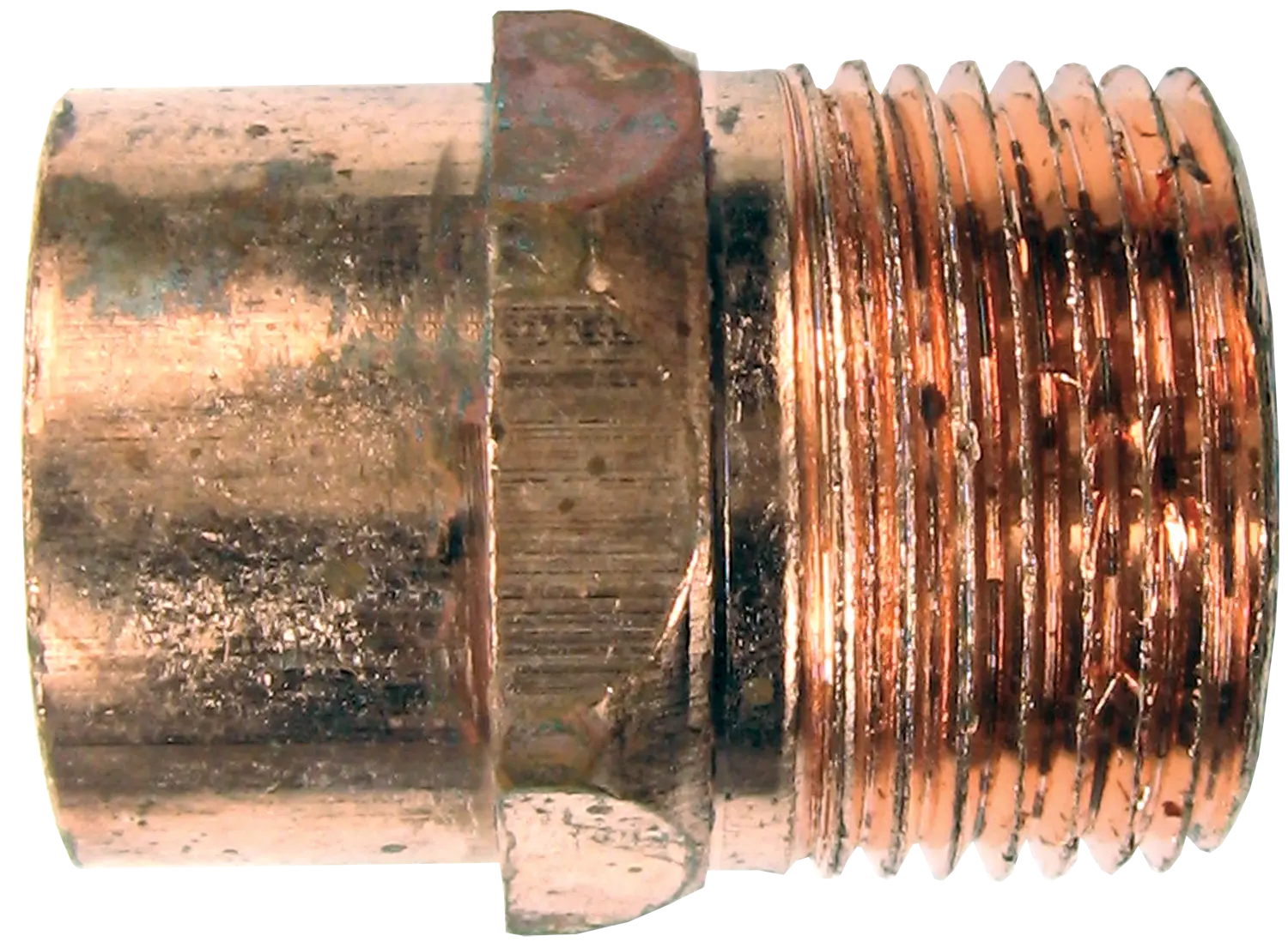 1/2" Copper Male Adapter, Copper x MPT
