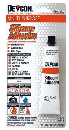 Devcon 1 oz. Tube Silicone Adhesive
