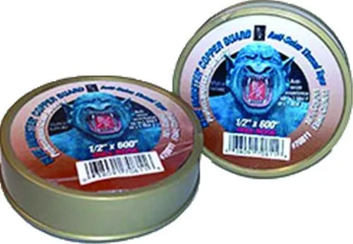 Blue Monster 1/2" x 600" Copper Guard Teflon Tape