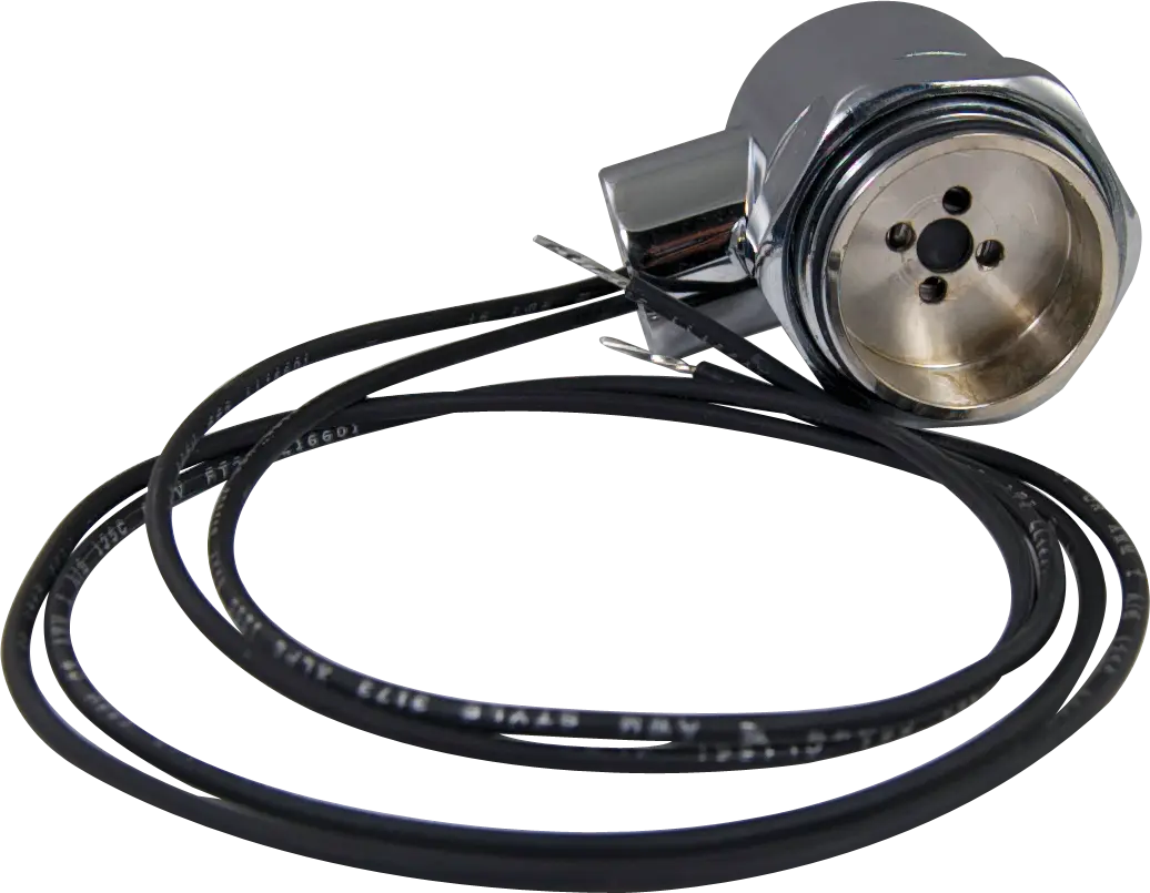 Sloan Chrome Plated Electronic Solenoid Replacement 24V, EL-124-2
