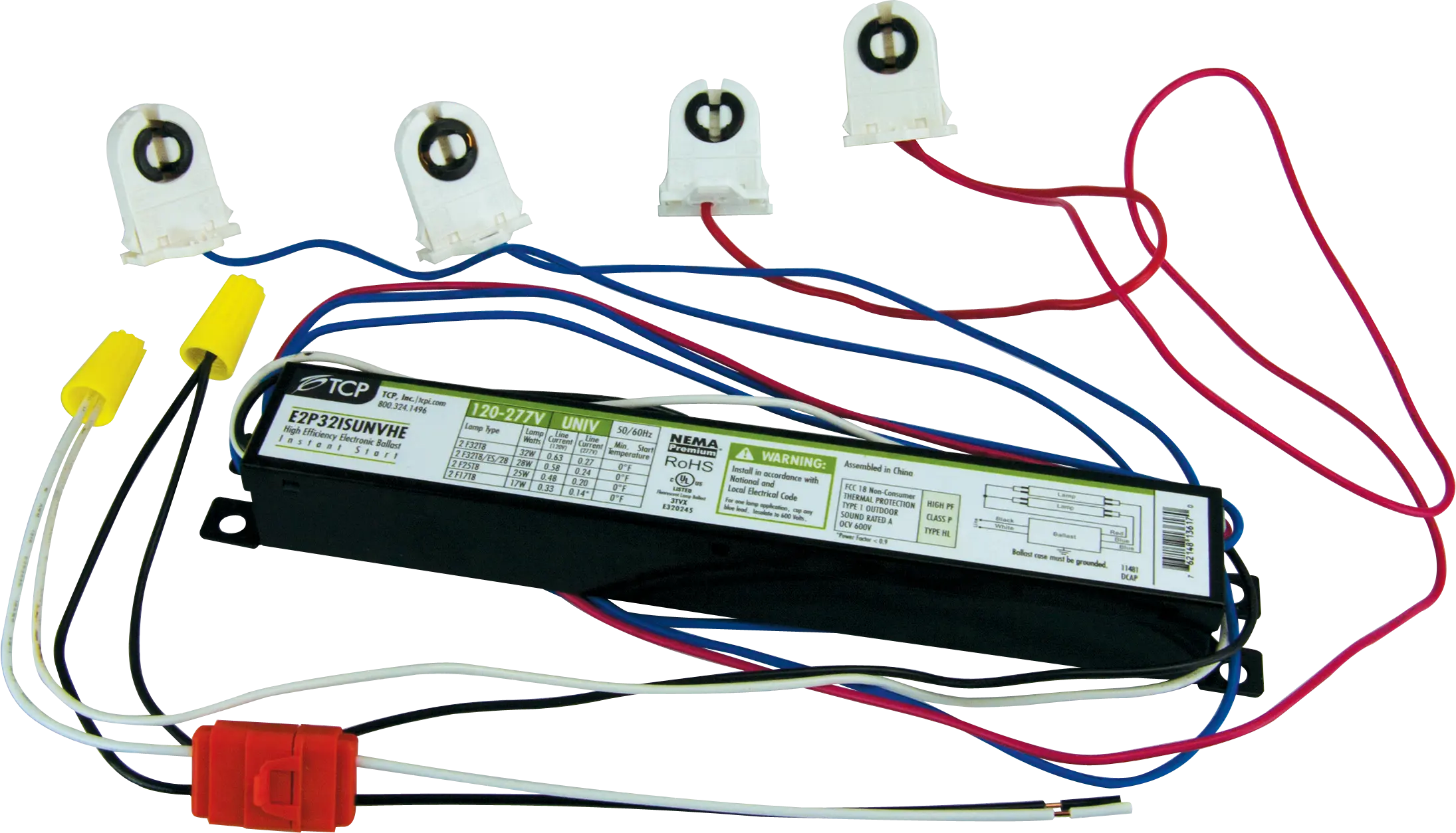 8Ft 2 Lamp T8 Retrofit Ballast