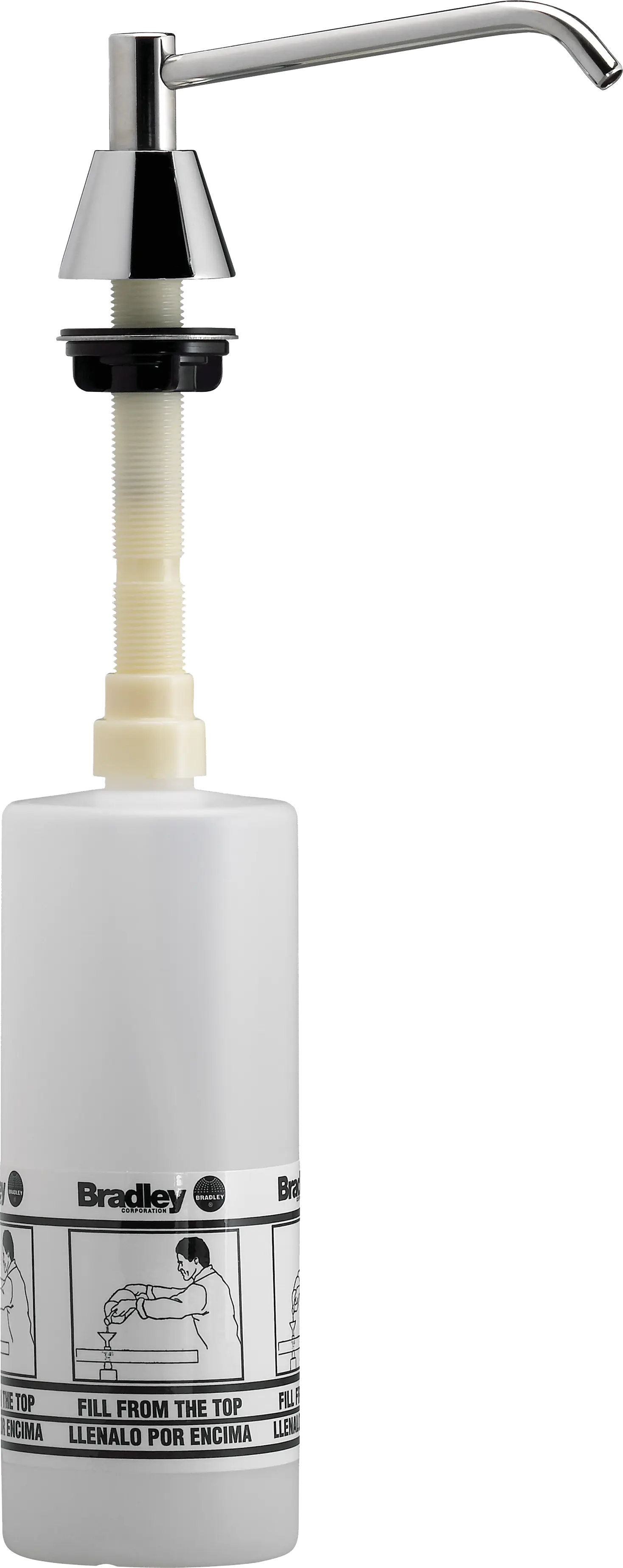 Bradley Lavatory Mounted Liquid Soap Dispenser