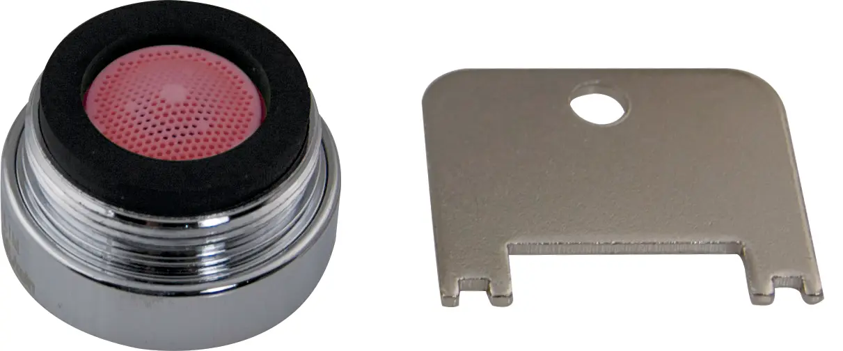 Symmons 55/64" – 27 Vandal Resistant Aerator, 2.0 GPM