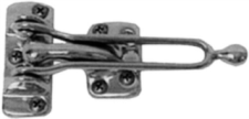 Satin Chrome Swing Door Guard