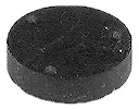 Ballcock Washer 33/64" OD Solid ID 9/64" Thick, Use on Coast