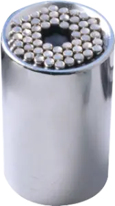 Gator Grip® 1/4" - 3/4" Socket, 3/8" Drive, Fits 1/4" - 3/4" And 7mm - 19mm Fasteners