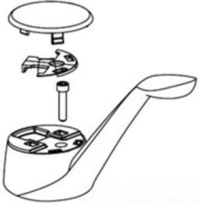 Moen Handle Kit Br. Platinum