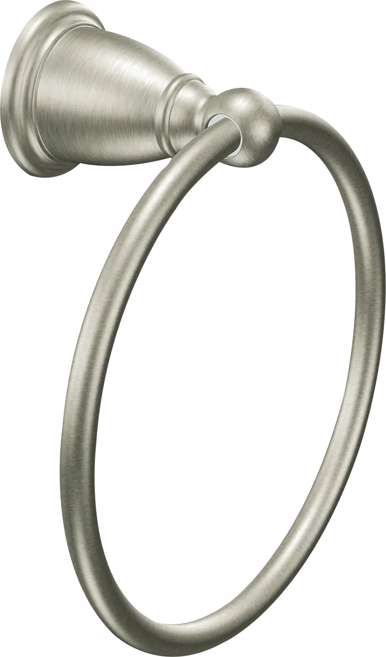 Moen Brantford Towel Ring, Brushed Nickel