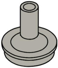 Kohler Vibrant Brushed Nickel Handle Base