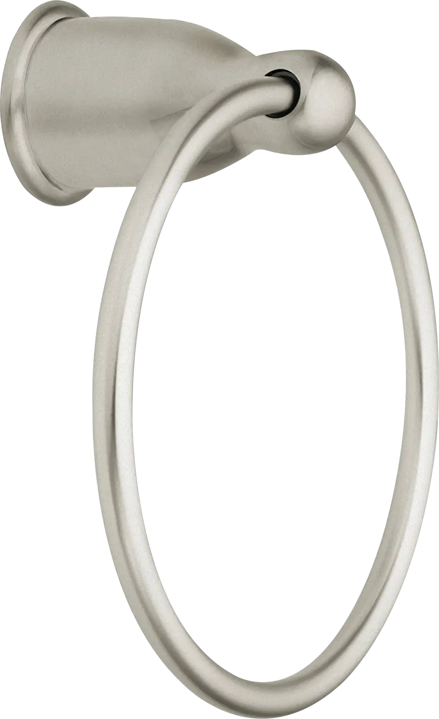Moen Mason Towel Ring, Satin Nickel