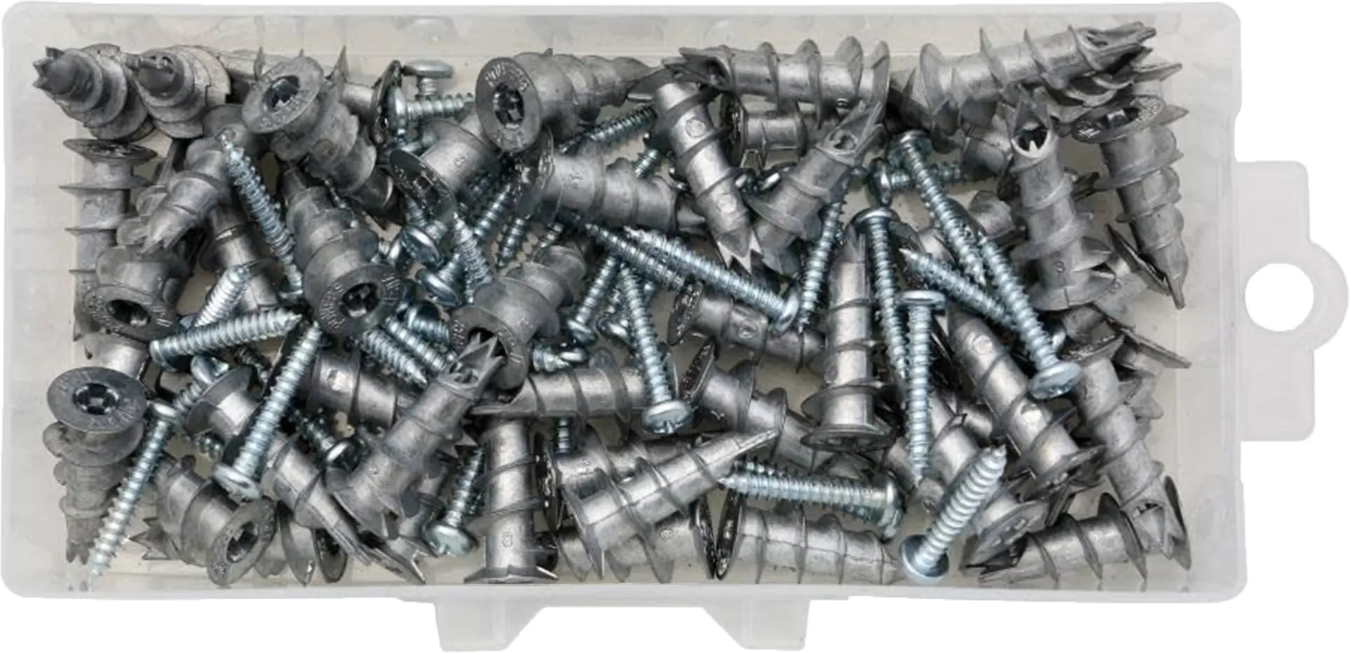 Zip-It Zinc Anchor Kit 50 Zinc Anchors and #8 X 1" Screws