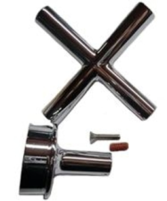 Kohler Chrome Cross Handle Base Kit (Includes 36671)
