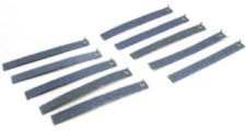 Ridgid Replacement Abrasive Strips 1-1/4" - 2" Pack of 10
