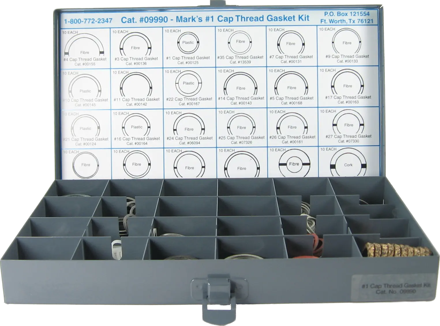 Cap Thread Gasket Assortment