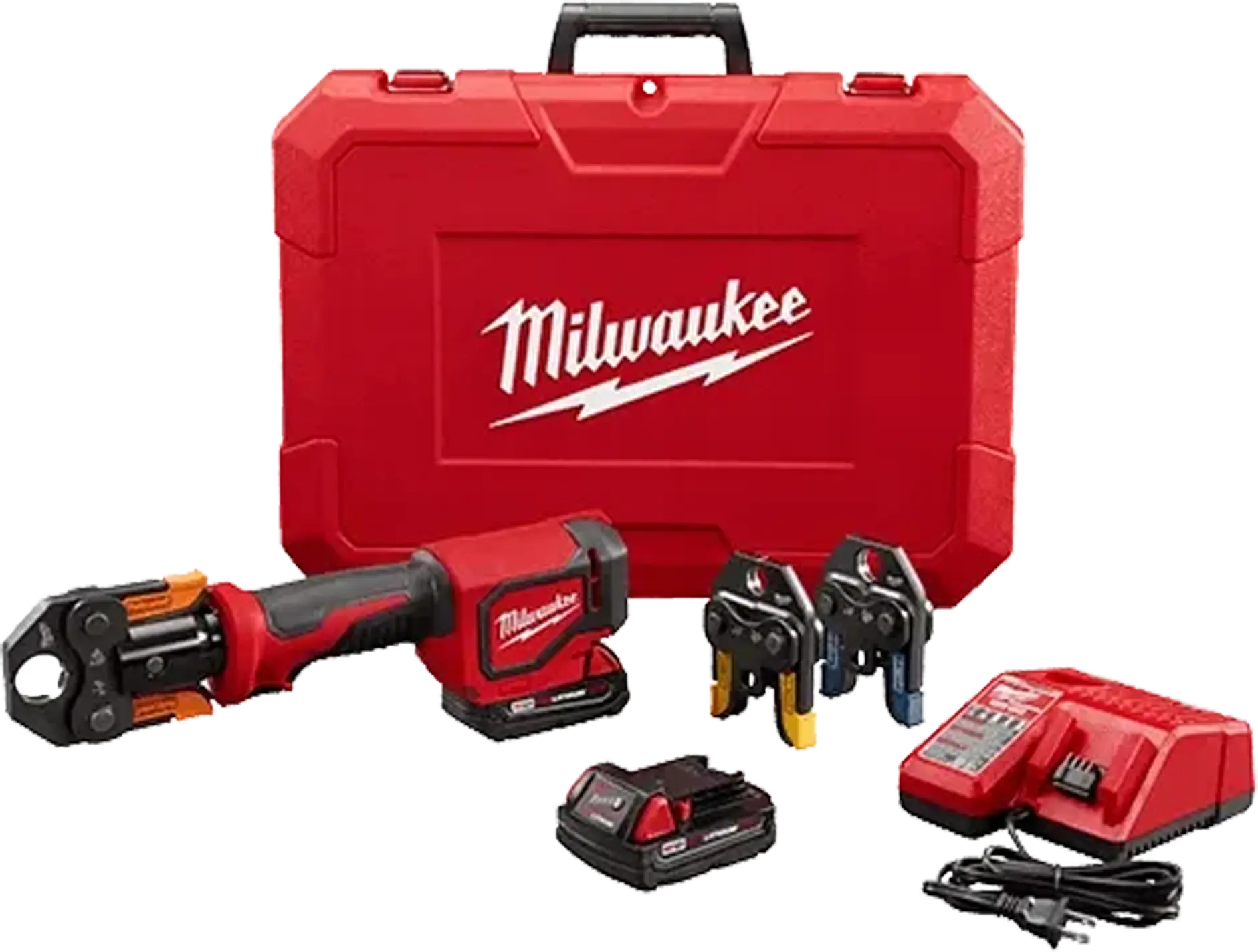 Milwaukee M18 Short Throw Press Tool W/Viega Pureflow Jaws