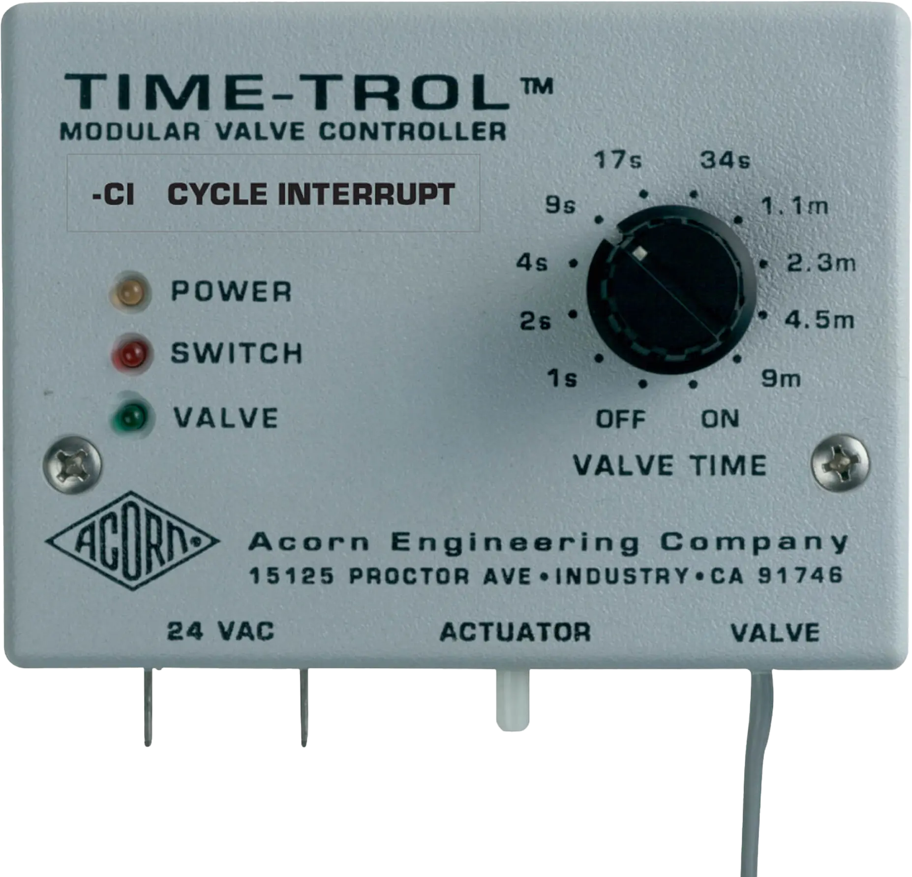 Acorn Time-Trol w/Cycle Interrupt Option