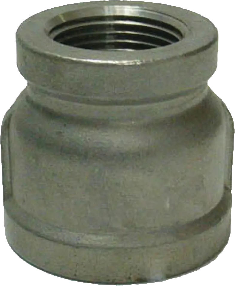3/4" x 1/4" 304 Stainless Steel Reducing Coupling