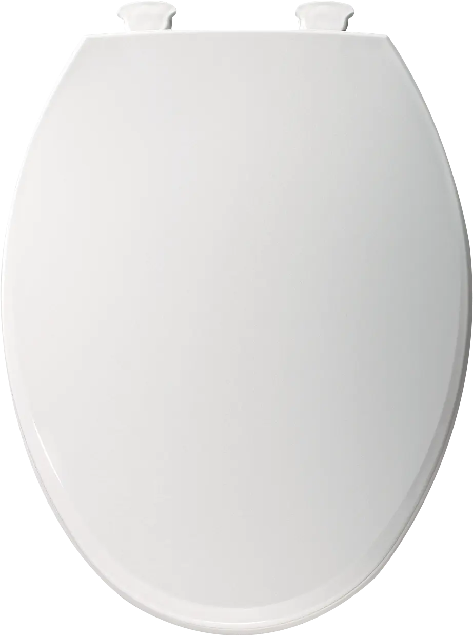 Bemis Solid Plastic Seat (Elongated Bowl), Removes for Cleaning