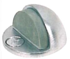 Tell Mfg. Inc. Low Dome Floor Stops, Satin Chrome/26D