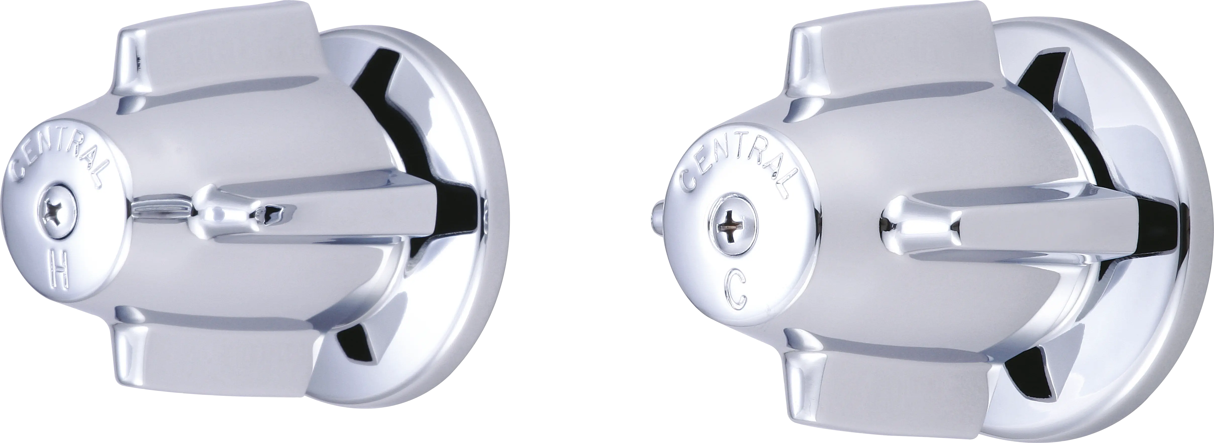 Central Brass Tub/Shower Valve Only On 6" Centers, Less Spout