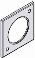 Kohler Chrome Spout Escutcheon