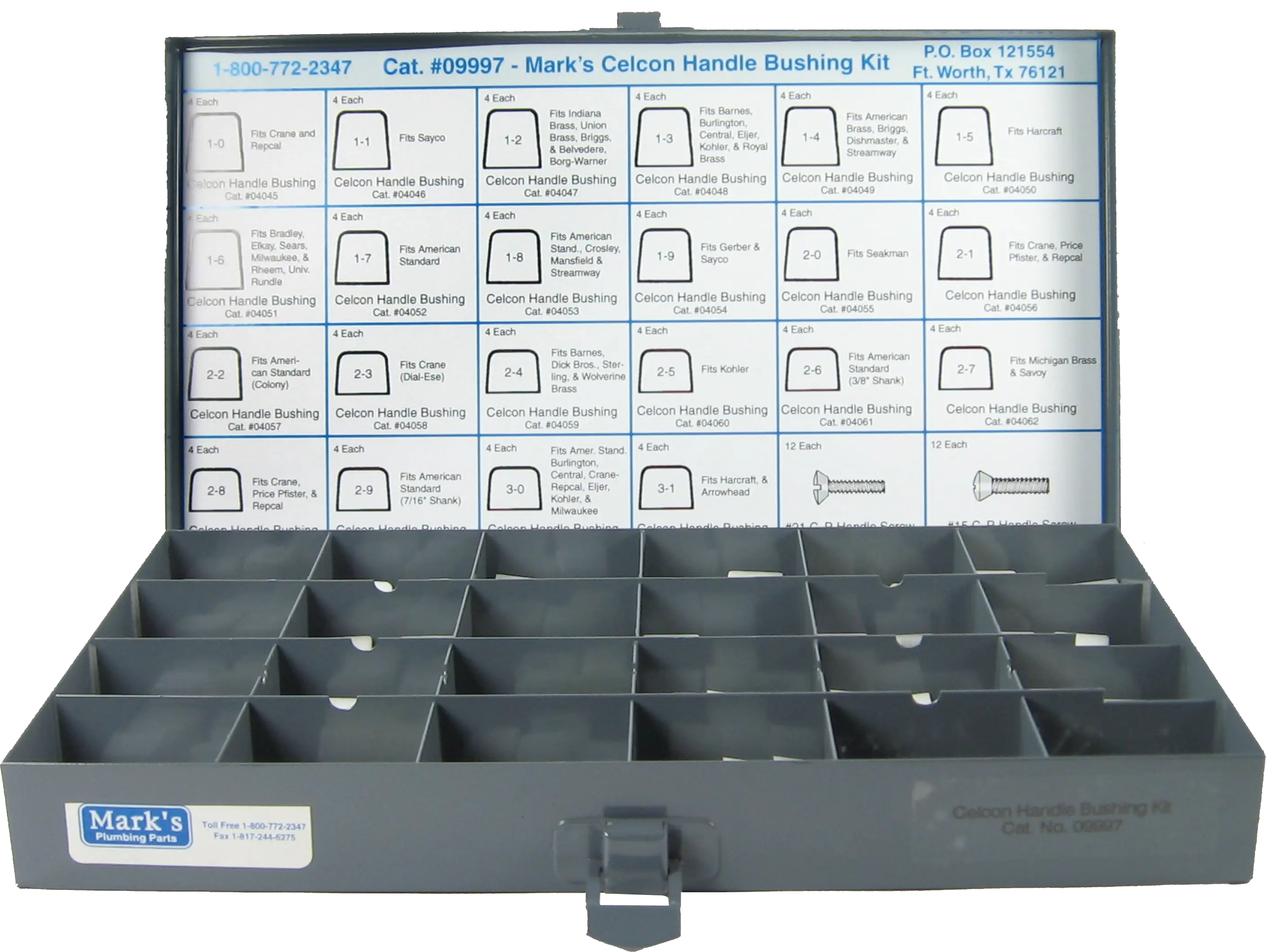 Celcon Handle Bushing Assortment