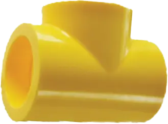 3/4" X 3/4" X 3/4" IPS Yellow Socket Fusion Tee