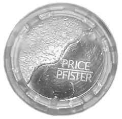 Price Pfister Index Button, Cold