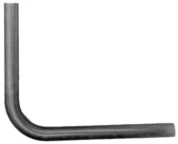 Fisher 1-1/4" OD X 19" X 21" Overflow Tube