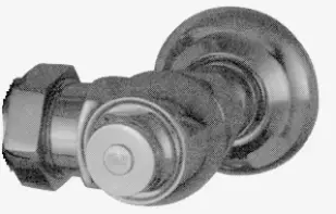 Zurn 1” SD Control Stop for Flush Valves, Chrome-Plated