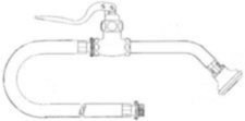 Crane Complete Spray Head & Hose