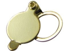 1/2" Polished Brass Door Viewer Cover