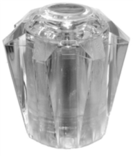 Union Brass Acrylic Handle Assembly