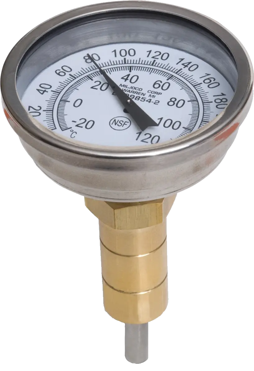 1/2" Sharkbite® Temperature Gauge