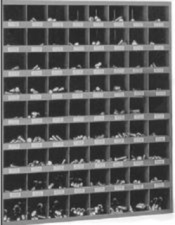 Galvanized Fitting Assortment, 72-Bin