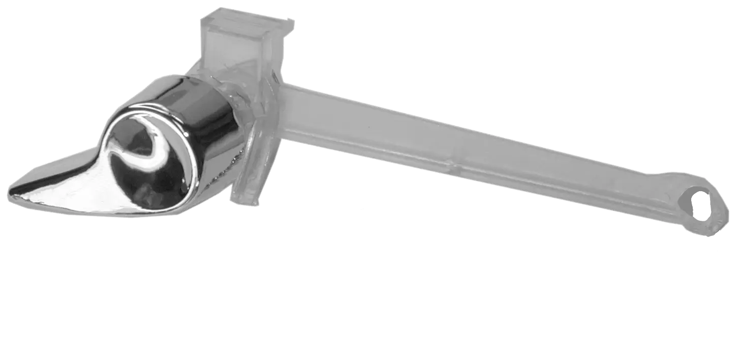 Eljer Touch Flush Tank Lever Old Style - Chrome