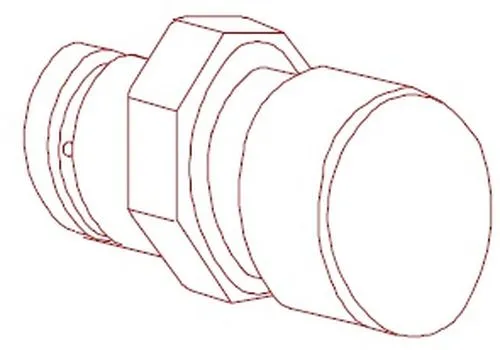 Cartridge For Footworks Pedal Valve Fits Hot Or Cold Sides