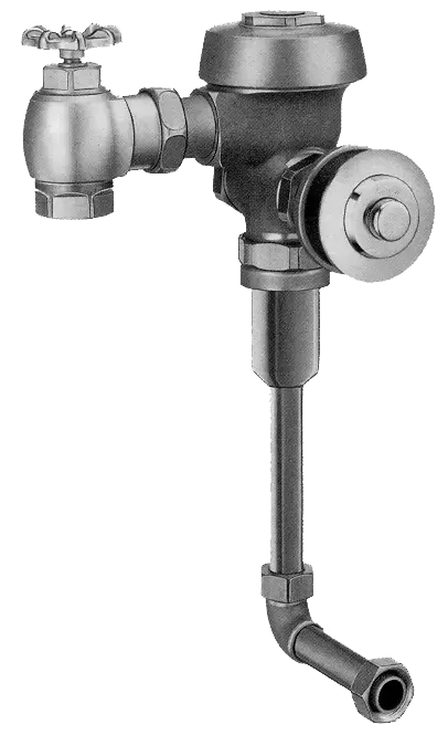 Sloan Prison Urinal Flush Valve, 1.0 GPF, 8-3/4-LDIM