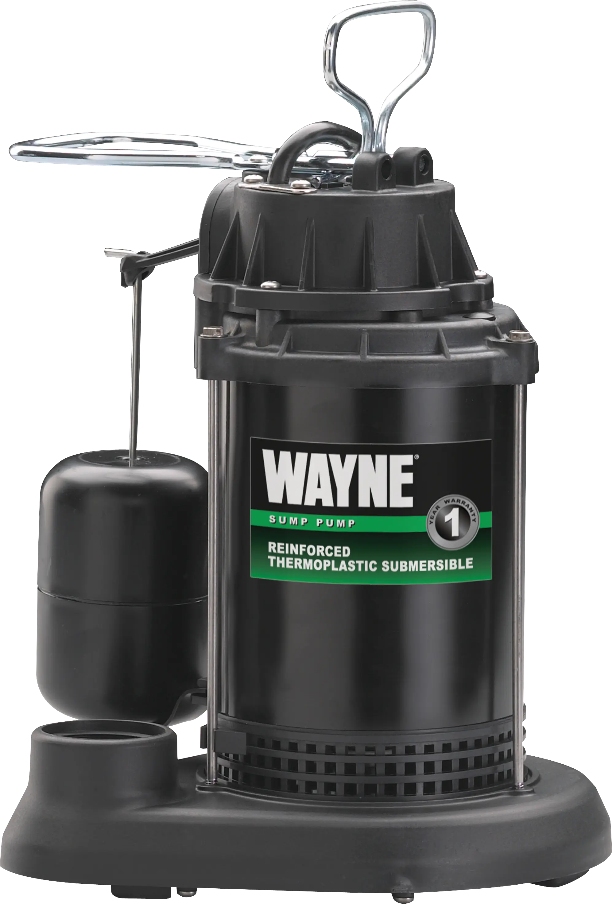 Wayne 1/3 HP with Vertical Float Switch Thermostatic Pump