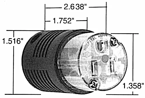 15A / 125V Hospital Grade